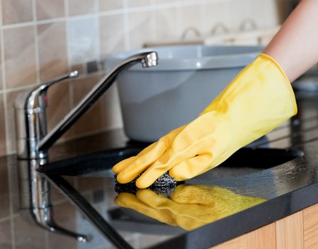 Professional rug cleaning in a Dalston home