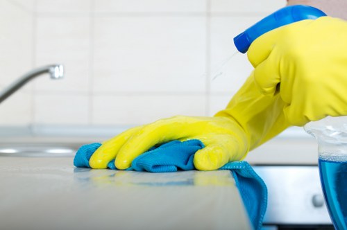 Quick first-response steps for spill cleanup